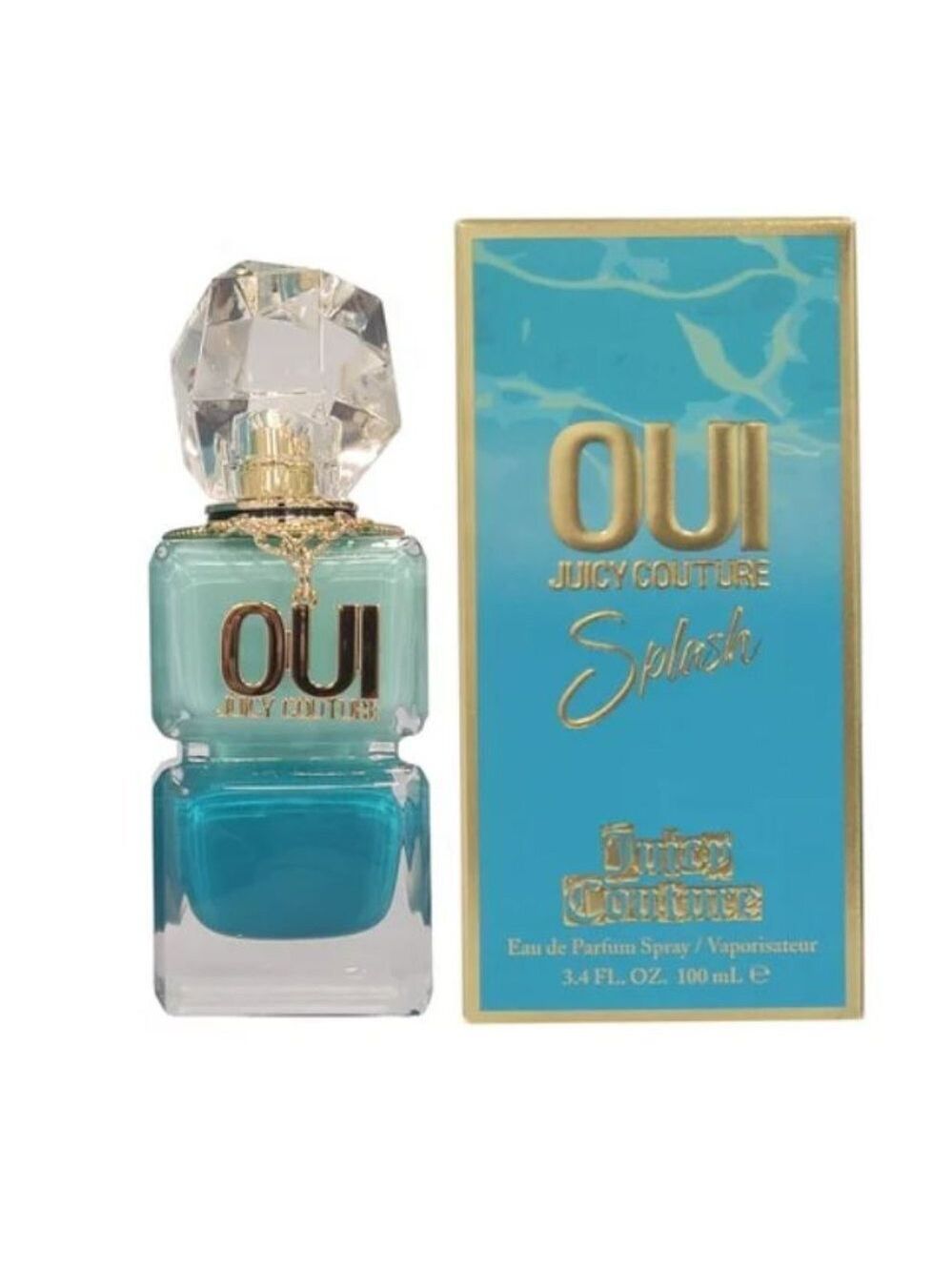 Juicy Couture Oui Splash Fragrance 3.4 oz / 100 ml Spray BNIP